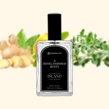 Load image into Gallery viewer, island-room-spray-freshener-essential-oils-diffuser-home-fragrance-hotel-scent-aromatherapy-glade-ambi-pur-aroma-spritz