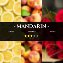 Load image into Gallery viewer, mandarin-renaissance-inspired-scent-hotel-fragrance-aromatherapy-pure-essential-oils-aroma-scent-lemongrass-lavander