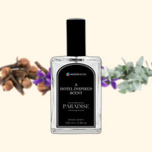 Load image into Gallery viewer, paradise-room-spray-freshener-essential-oils-diffuser-home-fragrance-hotel-scent-aromatherapy-glade-ambi-pur-aroma-spritz