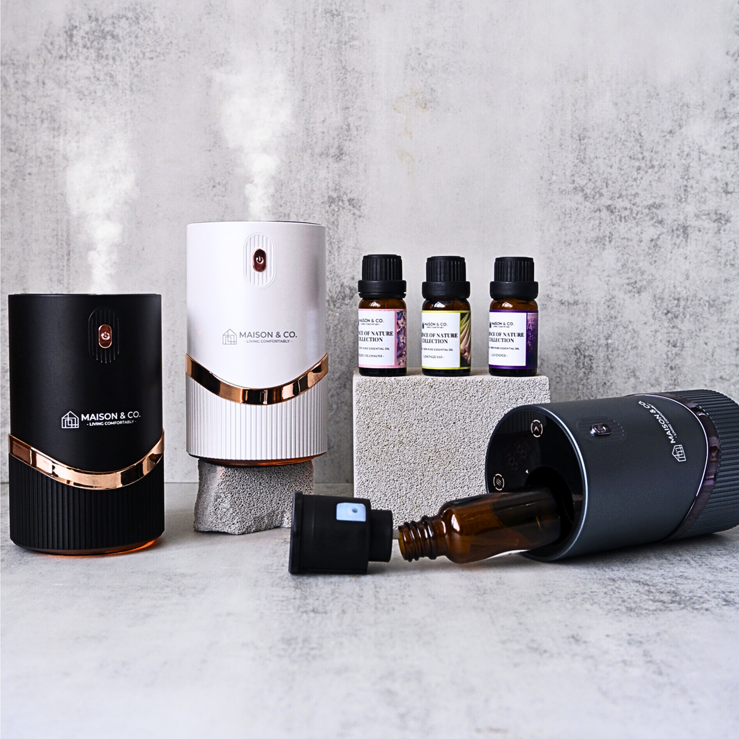 TITANIUM NEBULIZER | Waterless Aroma Diffuser + Timer + Infinite Diffusion