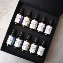 Load image into Gallery viewer, pure-essential-oils-young-living-hysses-pristine-lavender-lemongrass-sandalwood-ion-orchard-eucalyptus-bergamot-diffuser-aromatherapy-home-fragrance-scent-aroma
